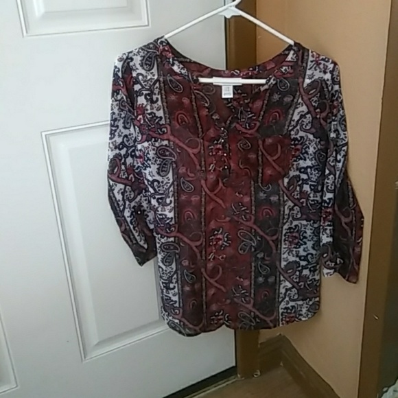 Multicolor blouse - Picture 1 of 3